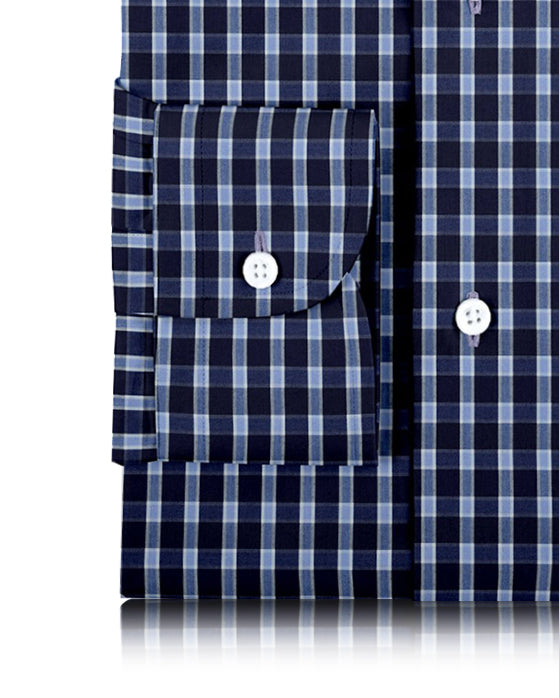 Blue Navy Tatersall - 3
