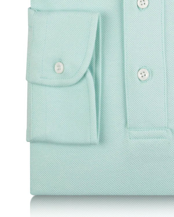 Mint Blue Polo T-shirt