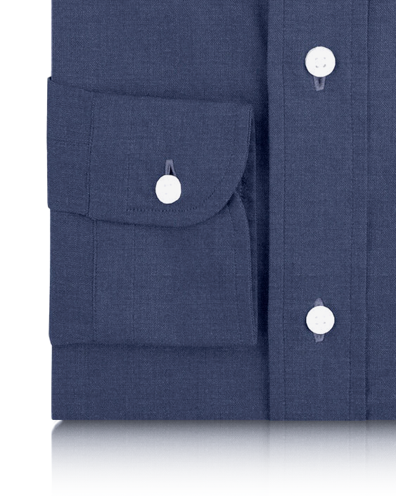 Indigo Linen Denim - 3