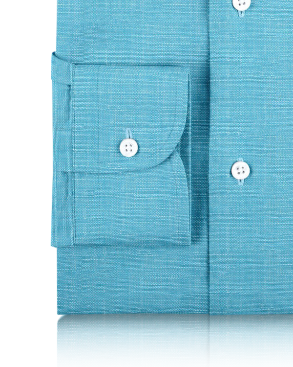 Cotton Linen: Sky Blue Chambray