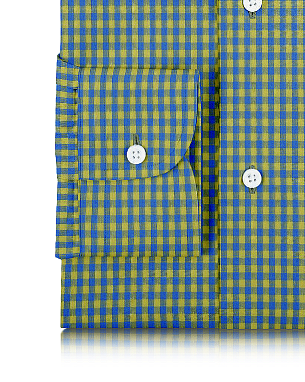 Linen: Yellow Blue Gingham