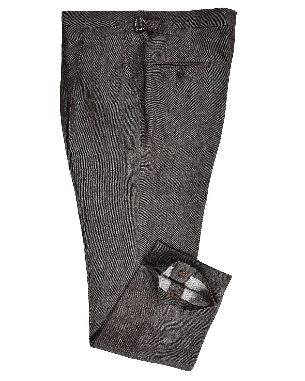 Solbiati Coffee Brown Linen - 2