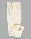 Dugdale Fine Worsted Pant - Cream Pant
