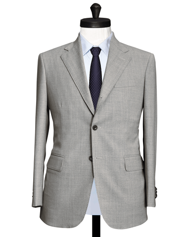 VBC - 4 Ply Tropical Wool: Grey Ecru Melange Jacket