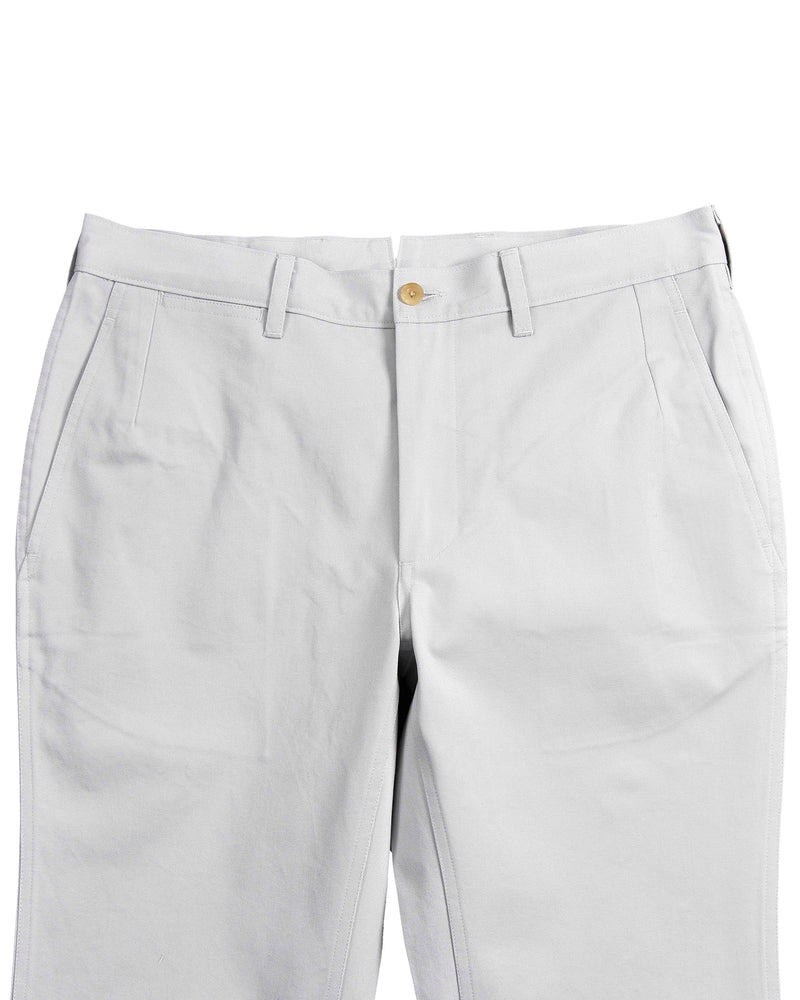 Stone Grey Plain Chino