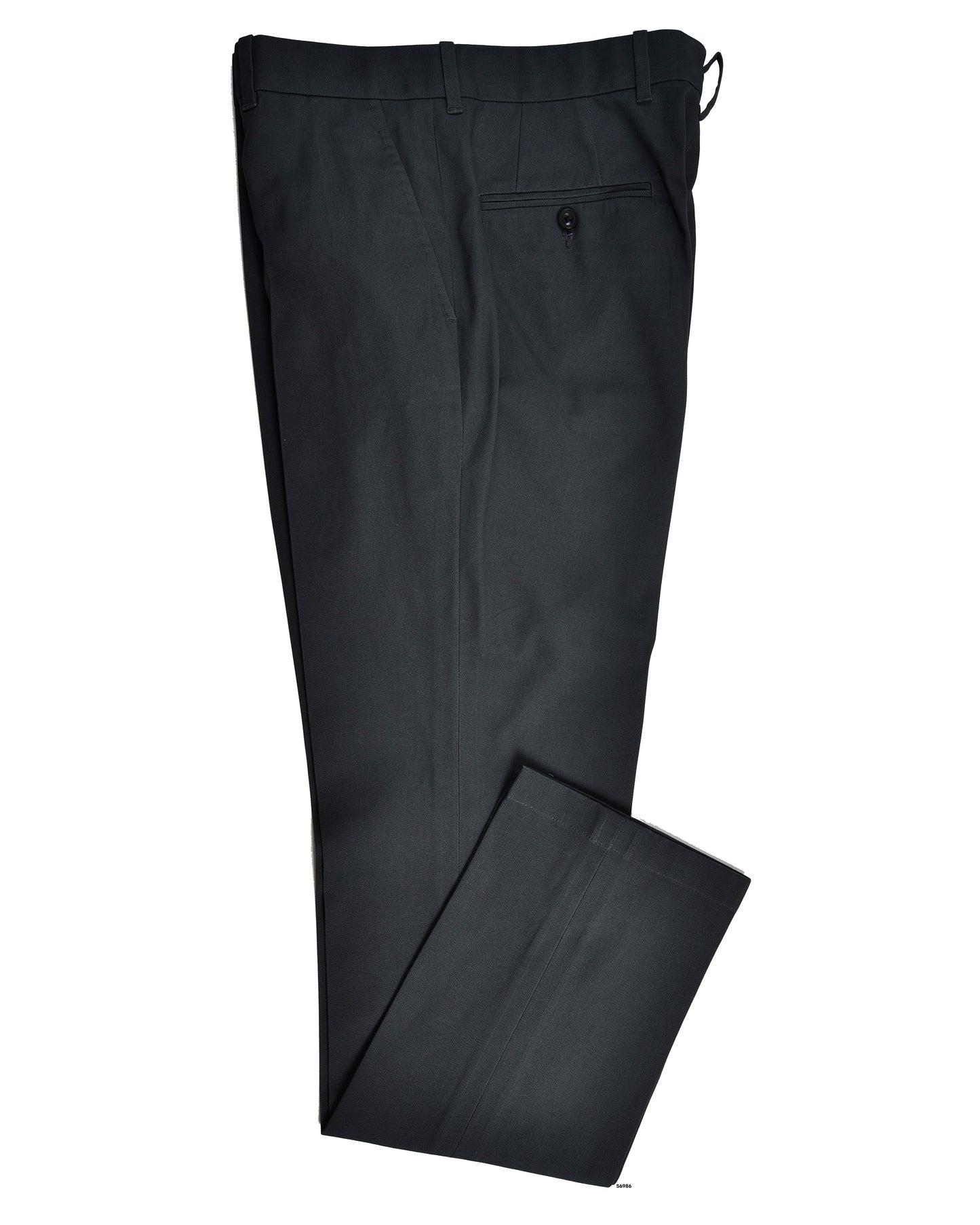 Charcoal Grey Canvas Trouser