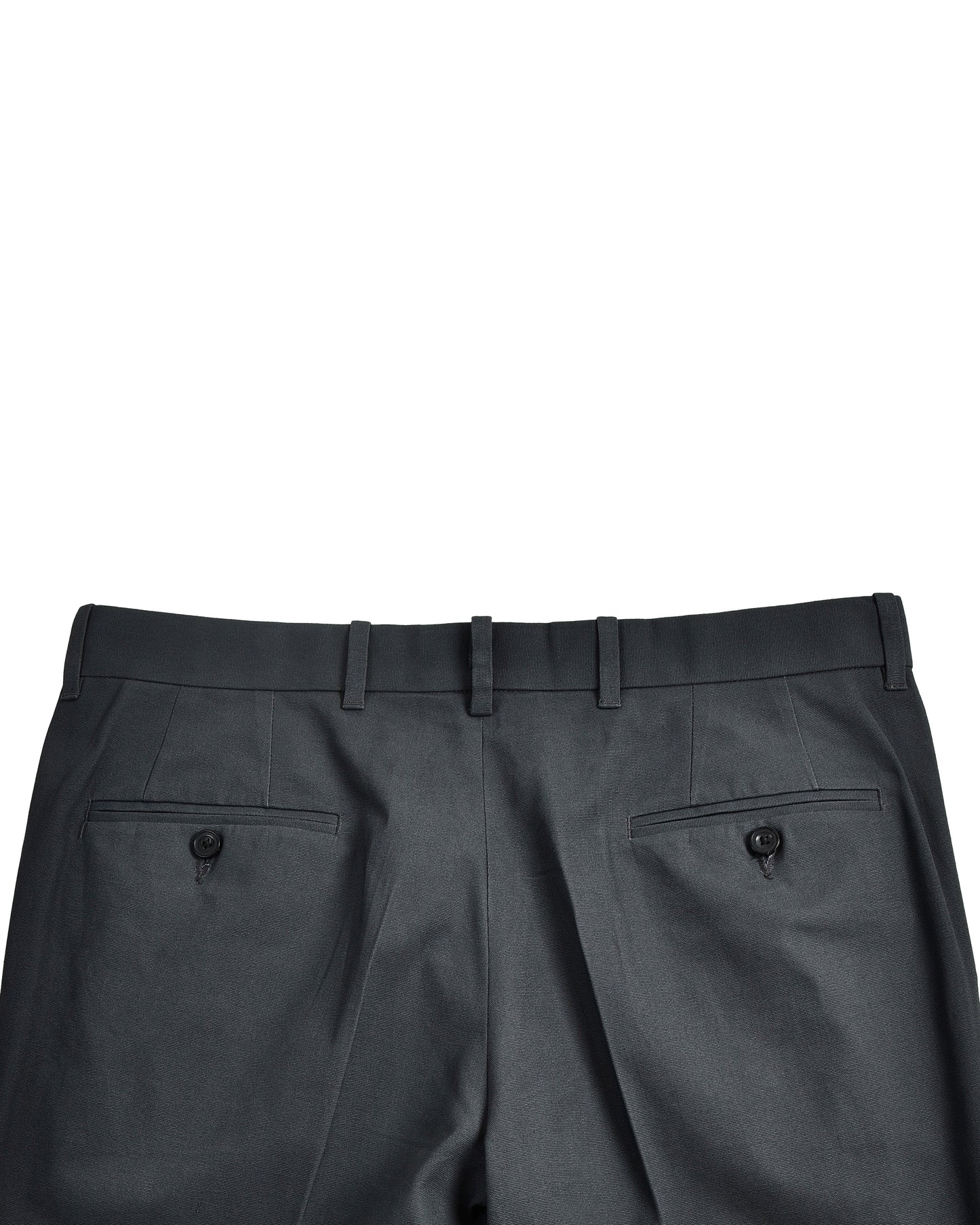 Charcoal Grey Canvas Trouser