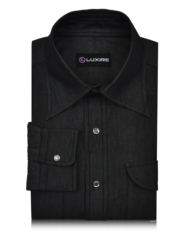 Sartorial Denim Black Chambray