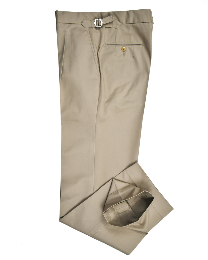Light Khaki Stretchable chino