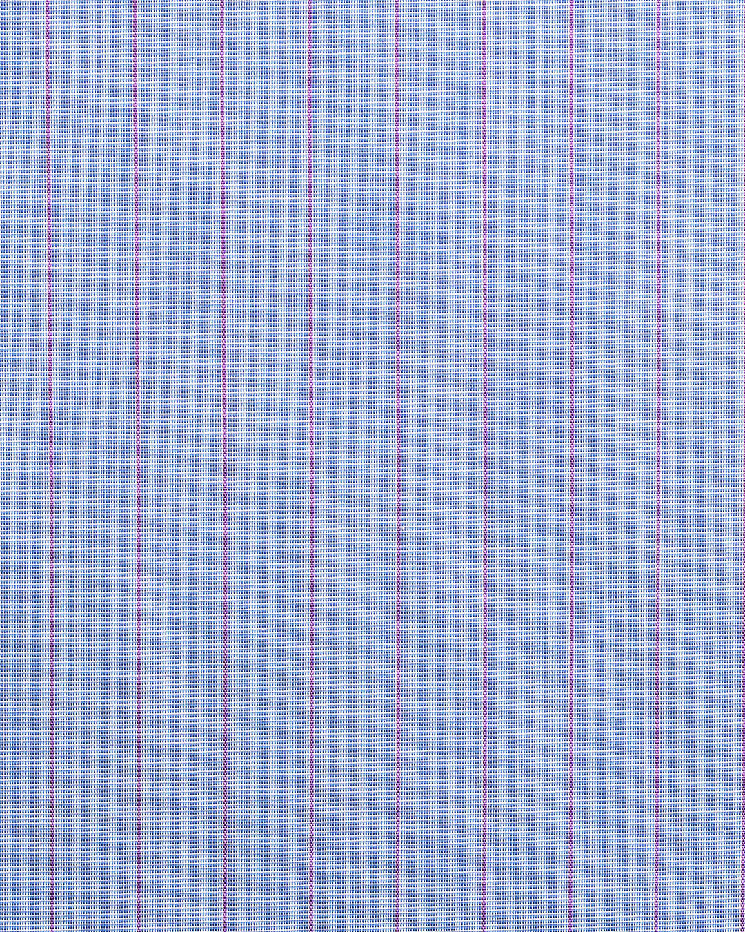 Pink Pin Stripes on Blue End on End - 5