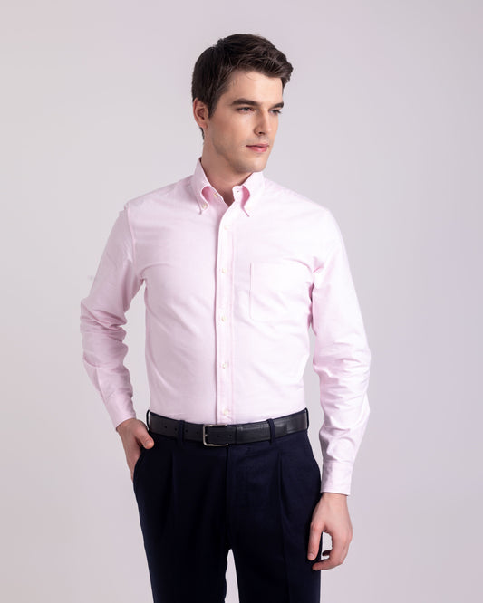 Pale Pink Oxford Shirt
