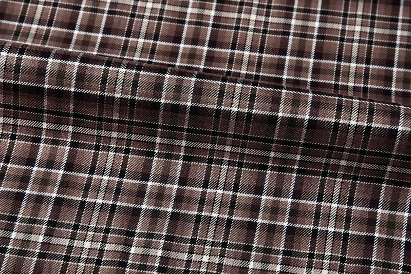 Shades Of Brown Twill Checks