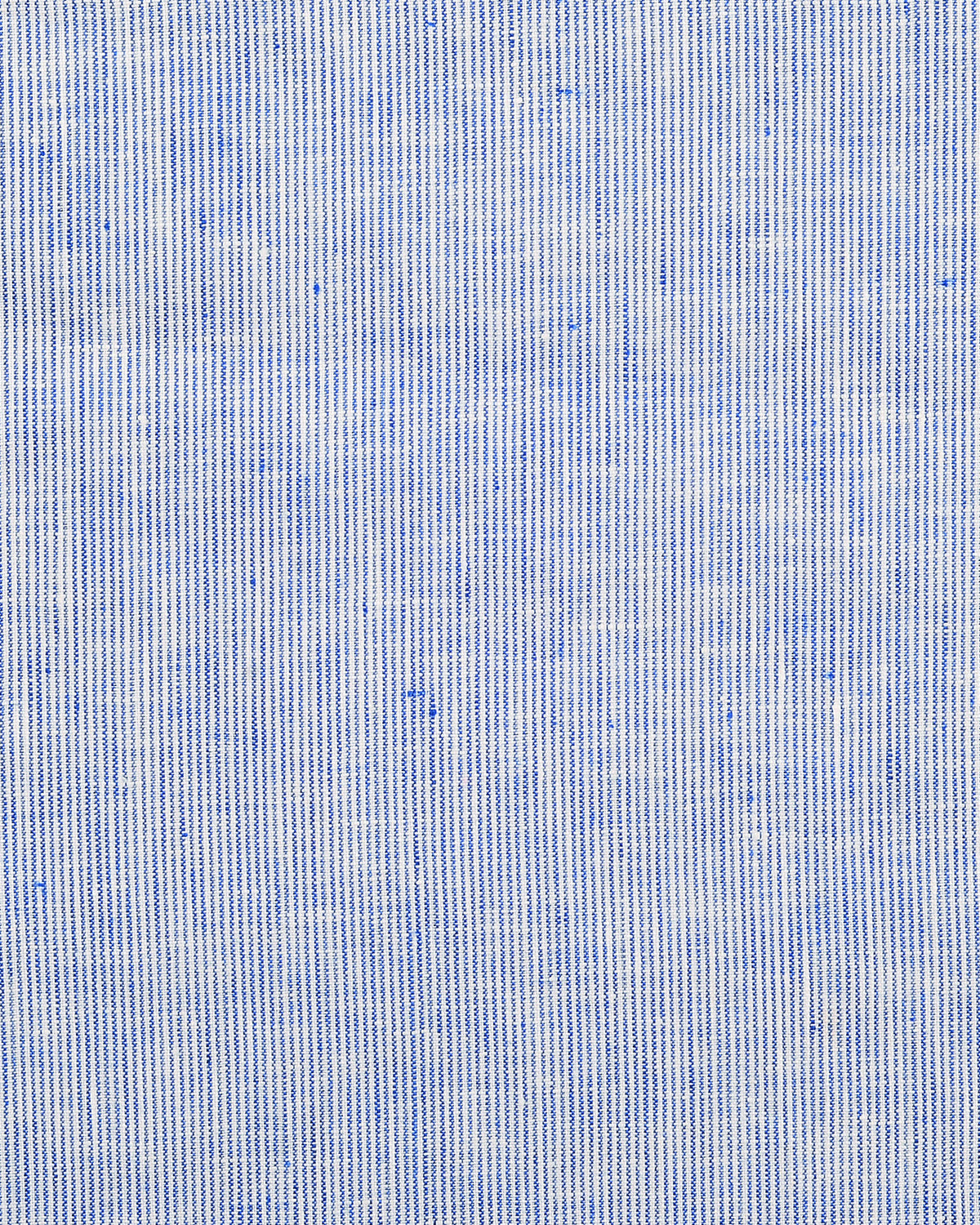 Linen: Blue White Dress Stripes - 5