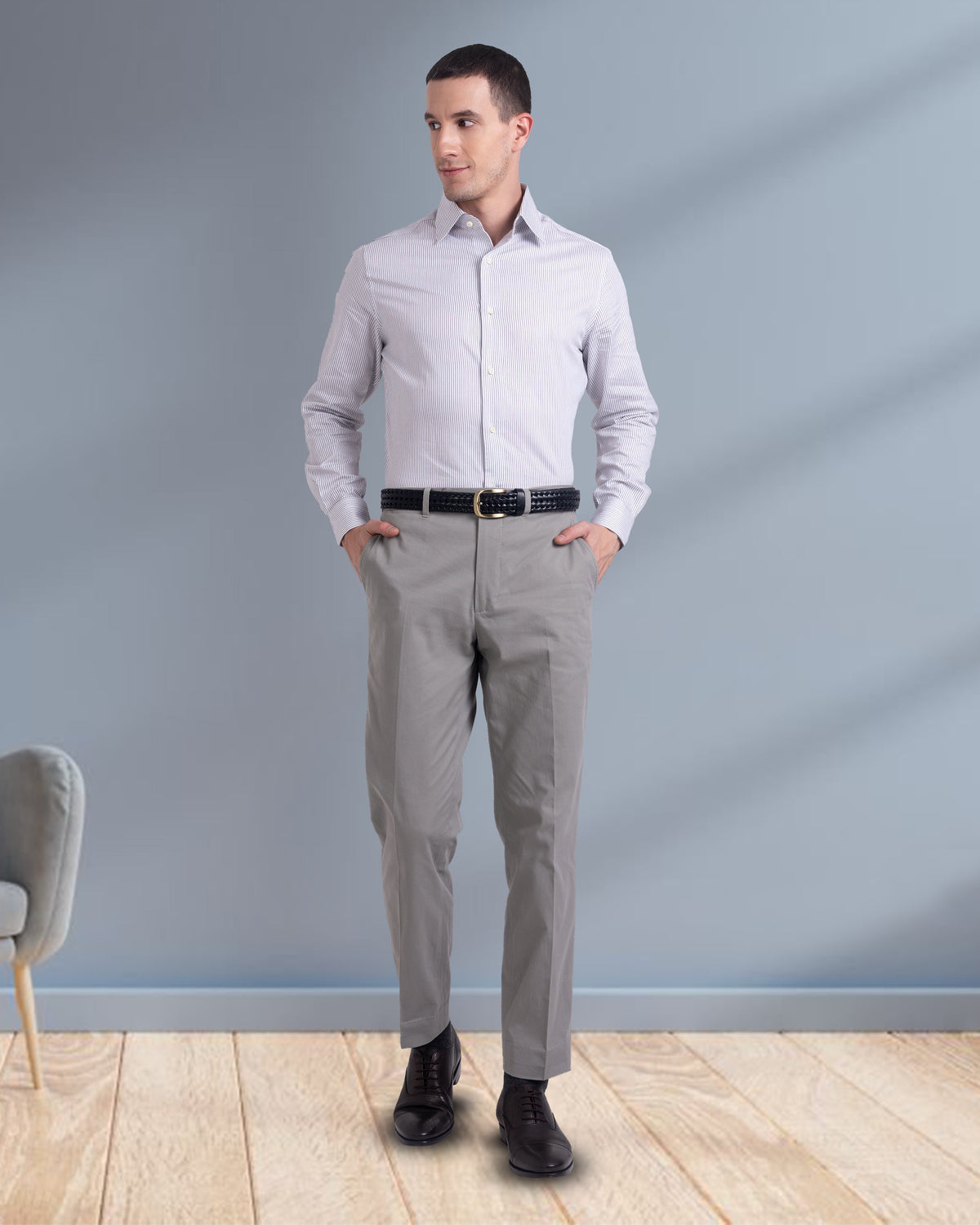 dark grey dress pants Genoa Dark Grey Custom Dress Pants for Men — Luxire Custom Clothing