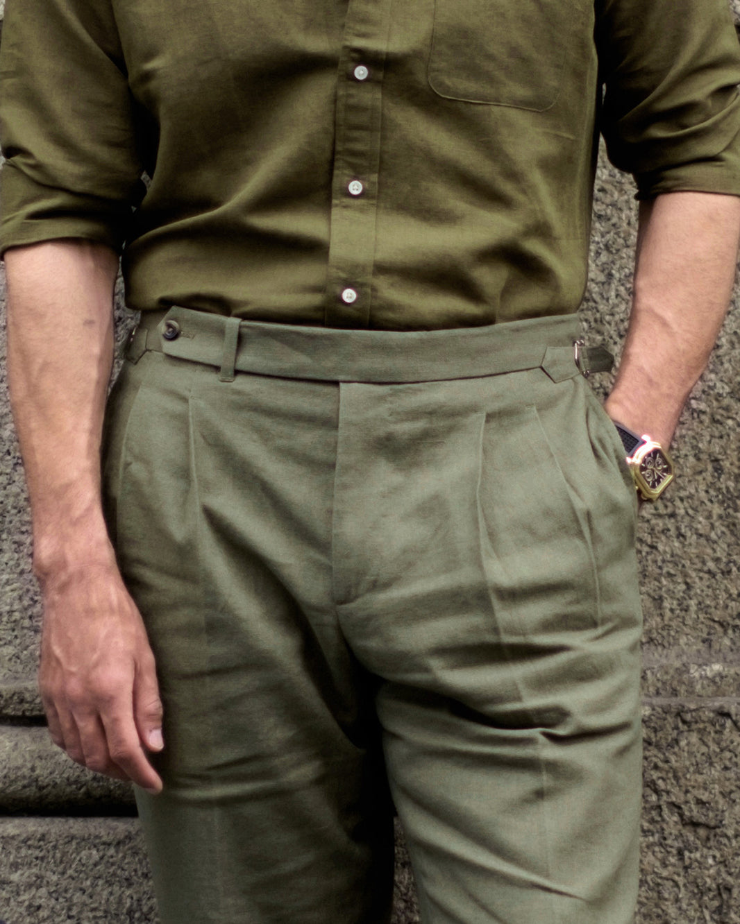 Luxe High Waist Fashion Pants