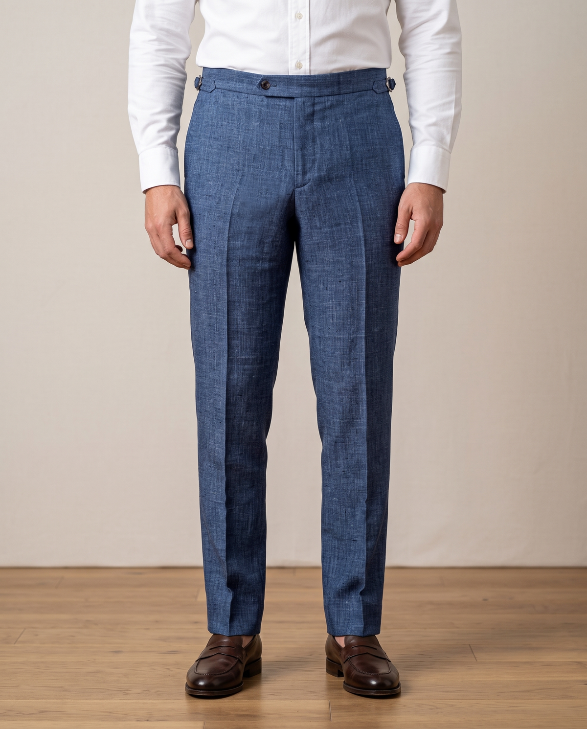 Solbiati Indigo Washed Linen - 1