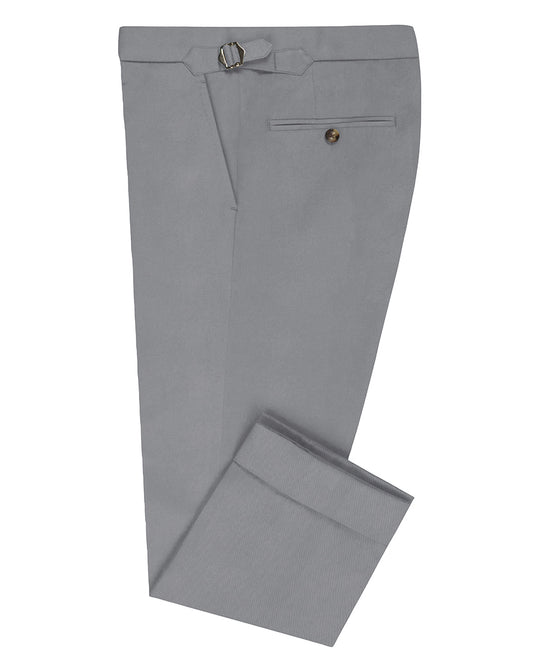 Silver Grey Twill Chino