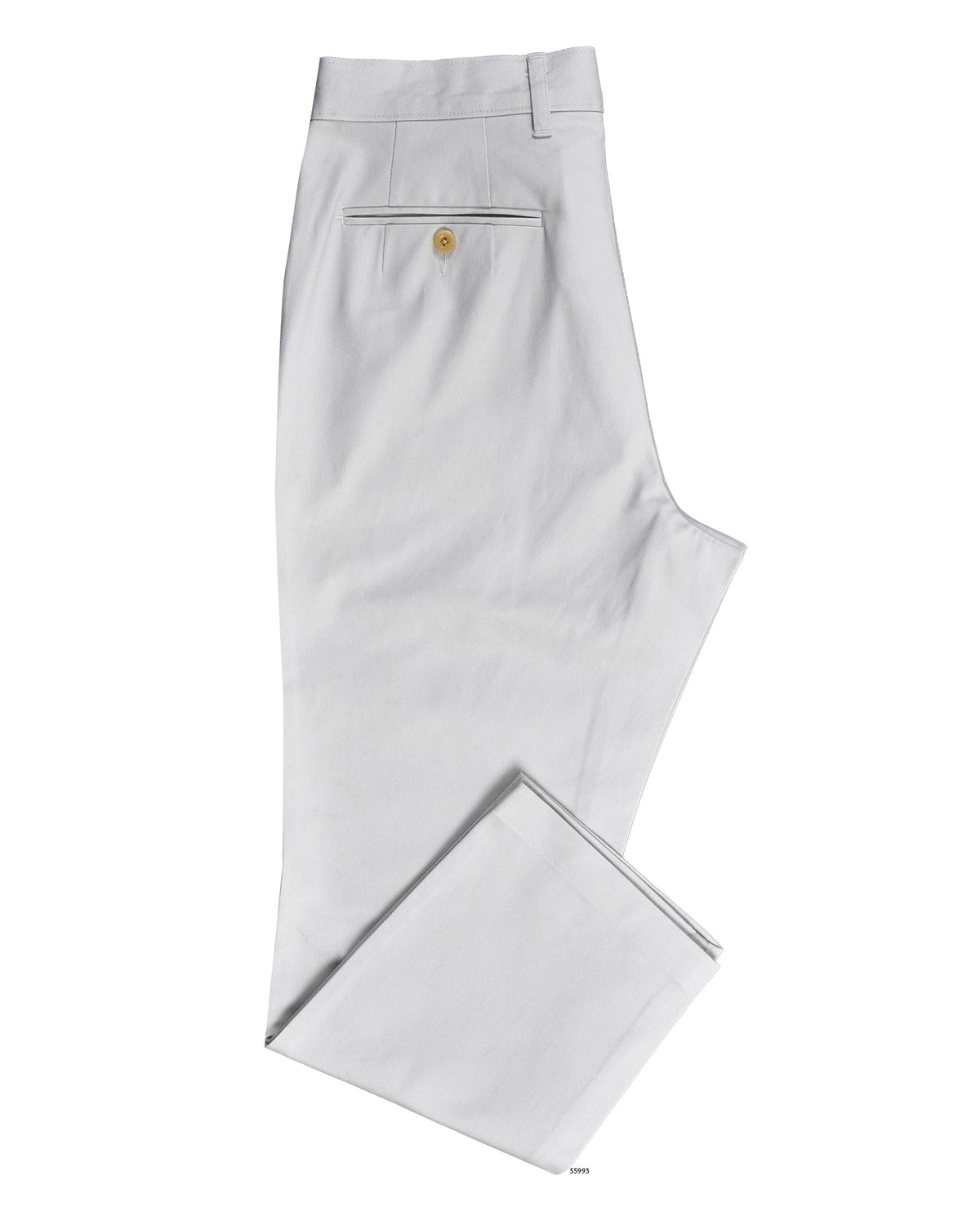 Stone Grey Plain Chino - 1