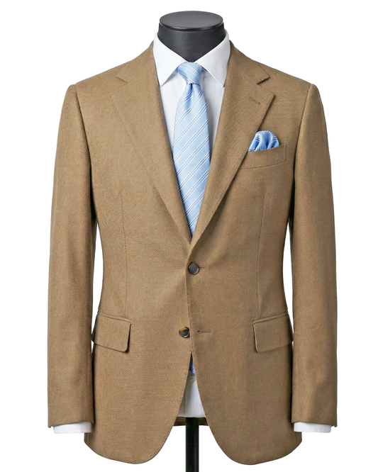 VBC Jacket: Tan Twill Flannel