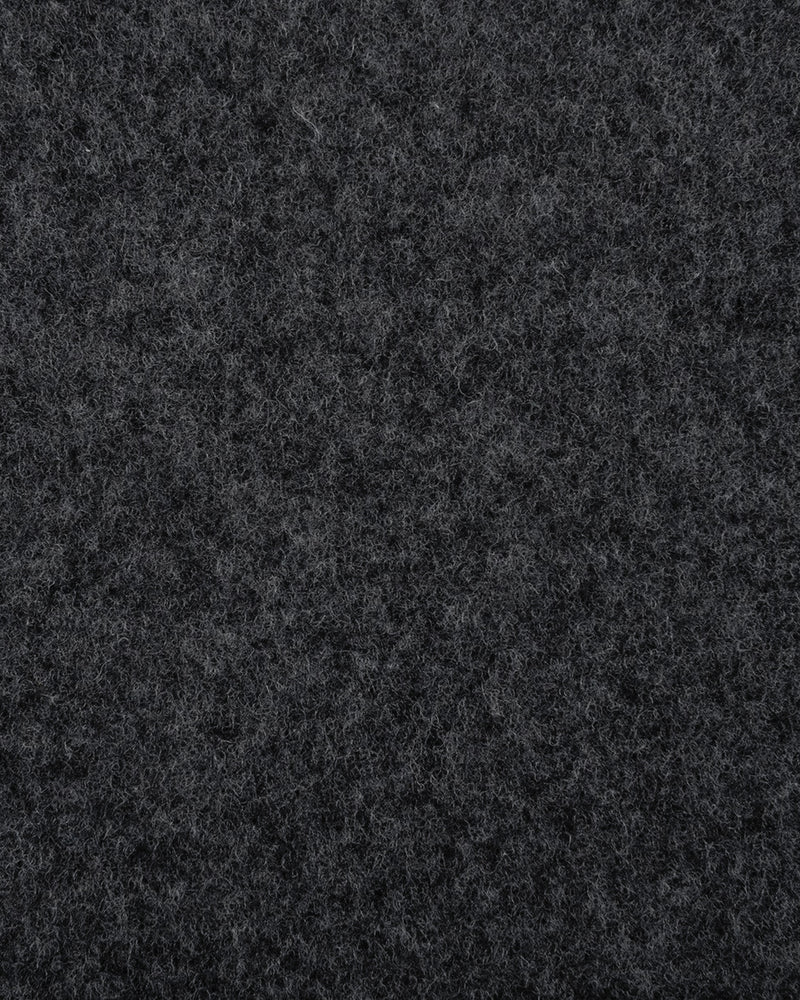 Drago 5% Cashmere 95% wool: Dark Grey Flannel