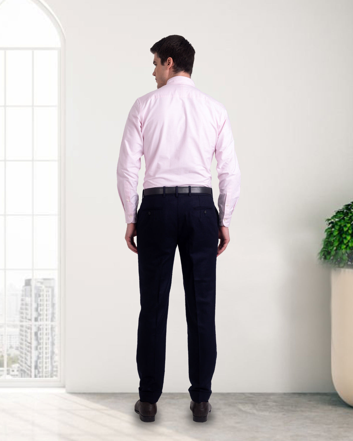 Pale Pink Oxford Shirt - 5
