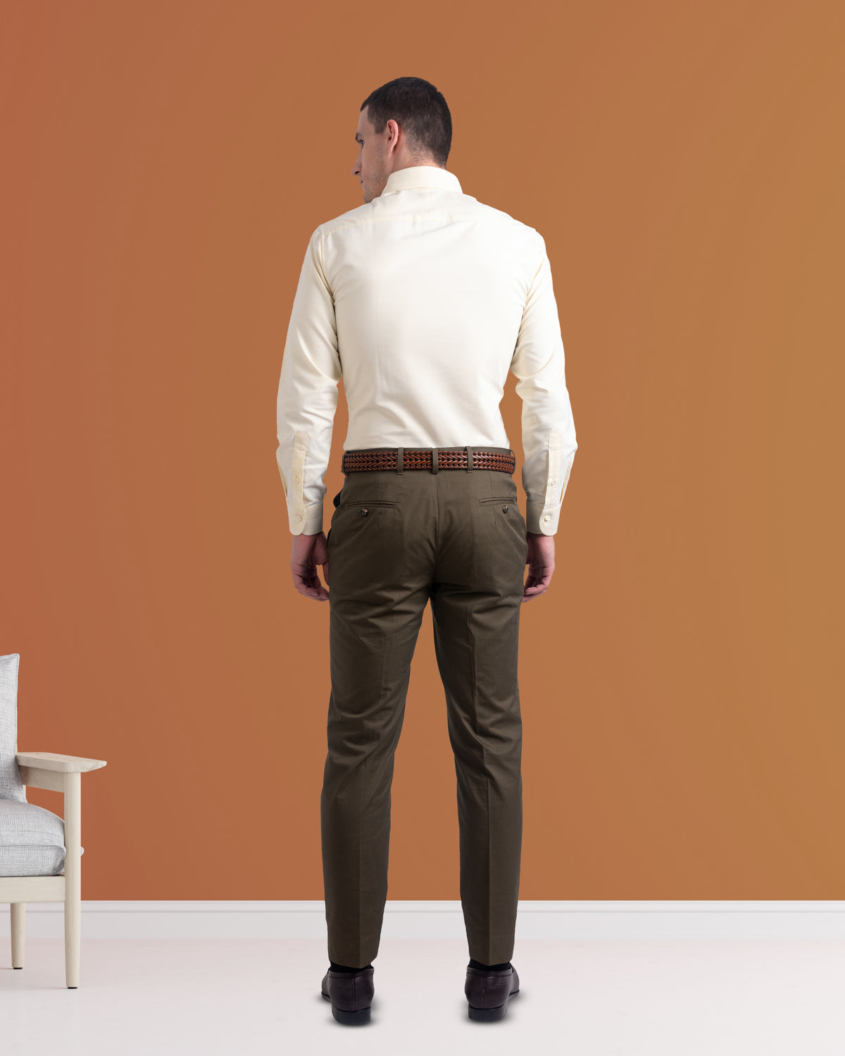 Pale Yellow Oxford - 6