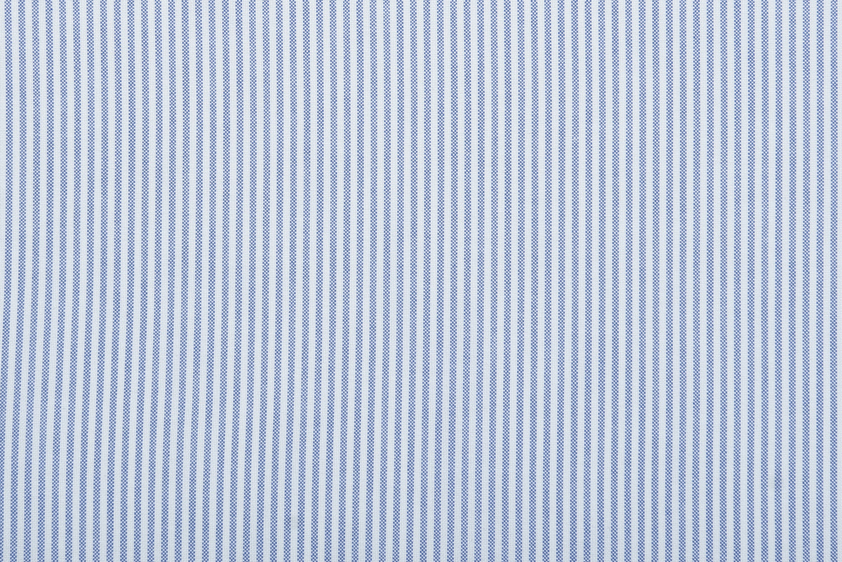 Navy University Stripes Oxford Shirt - 7