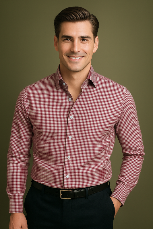 Red Gingham Checks