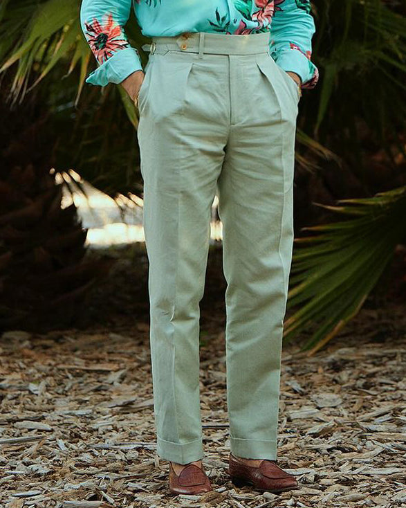 1920's Mens High Waisted Trousers High Waisted Dress Pants Luxire Custom Clothing 1920's Mens High Waisted Trousers High Waisted Dress Pants Luxire Custom Clothing