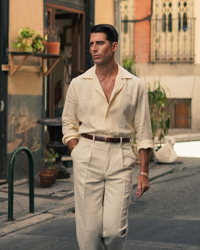 dress shirt yellow collar Men's Yellow Button Down Collar Dress Shirts
