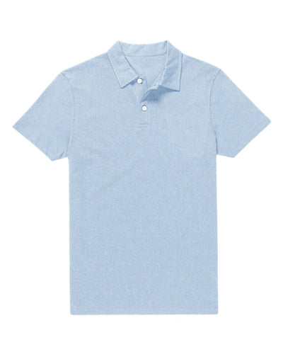 Polo Light Blue Dotted