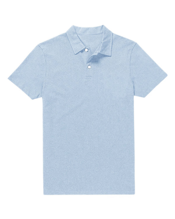 Polo Light Blue Dotted