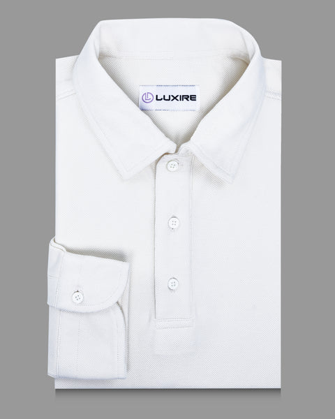 Aria White Polo