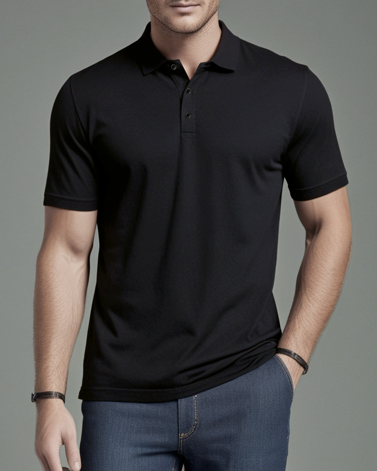 EZS Aria Black Polo