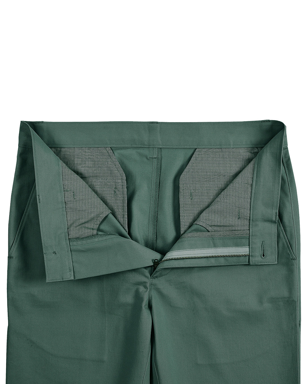 Genoa Fern Green Custom Chino Pants for Men – Luxire Custom Clothing