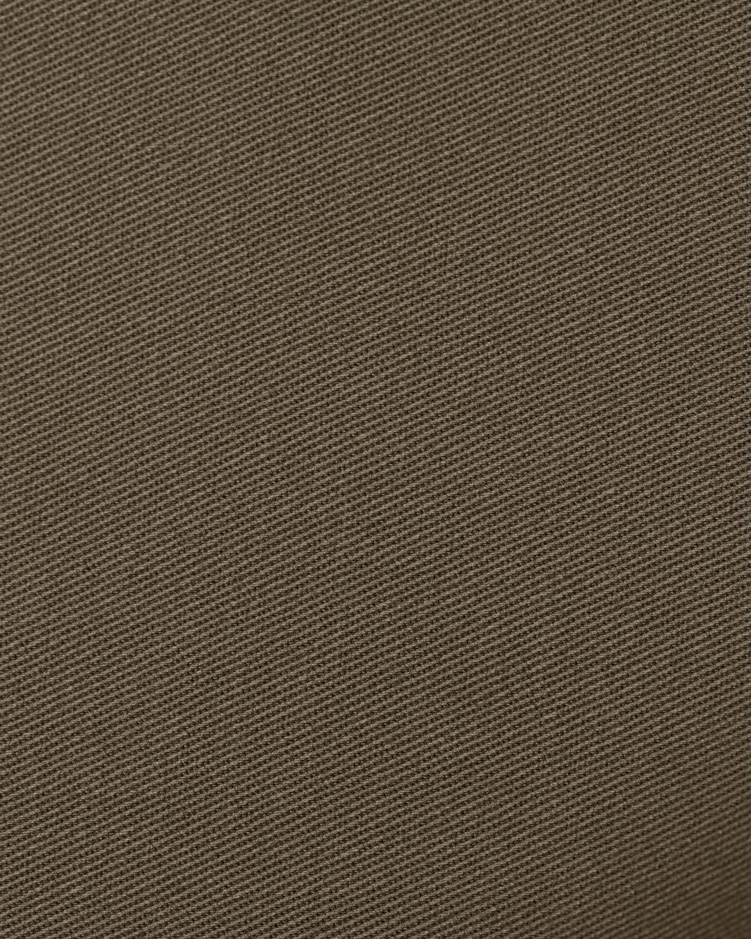 Close up view of custom Genoa Chino pants for men by Luxire in khaki brown