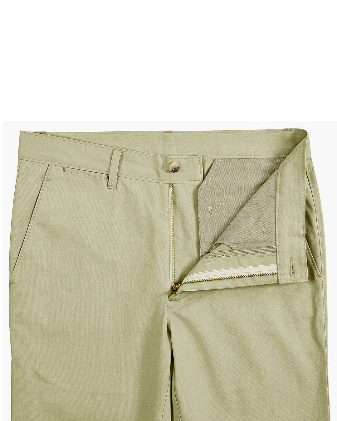 Genoa Chino Pant Pale Lime - 4