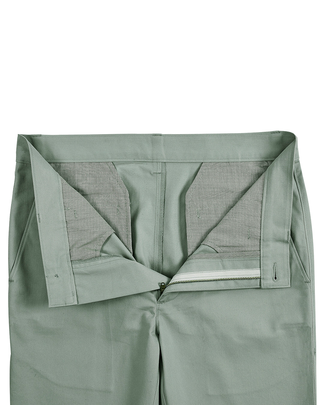 Genoa Pistachio Green Custom Chino Pants for Men — Luxire Custom