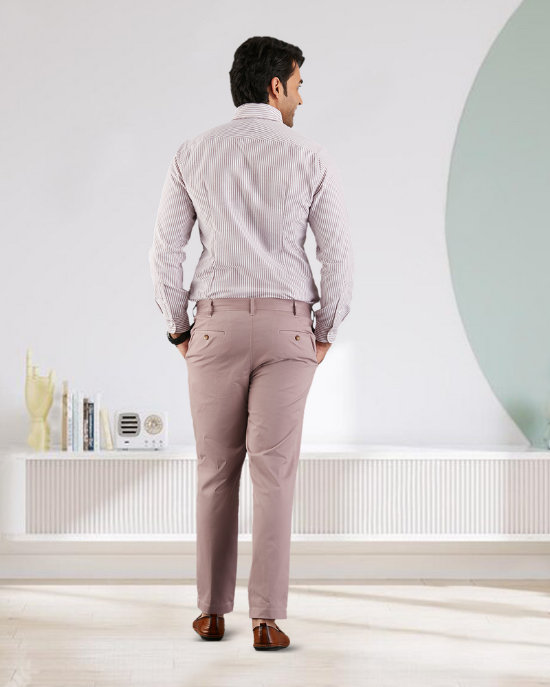 Genoa Purple Fade Custom Chino Pants for Men – Luxire Custom Clothing