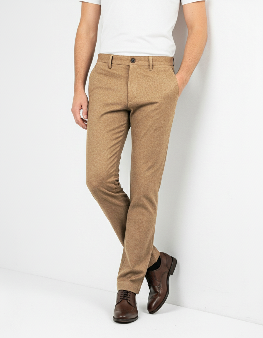 Camel Wool Chino - 3