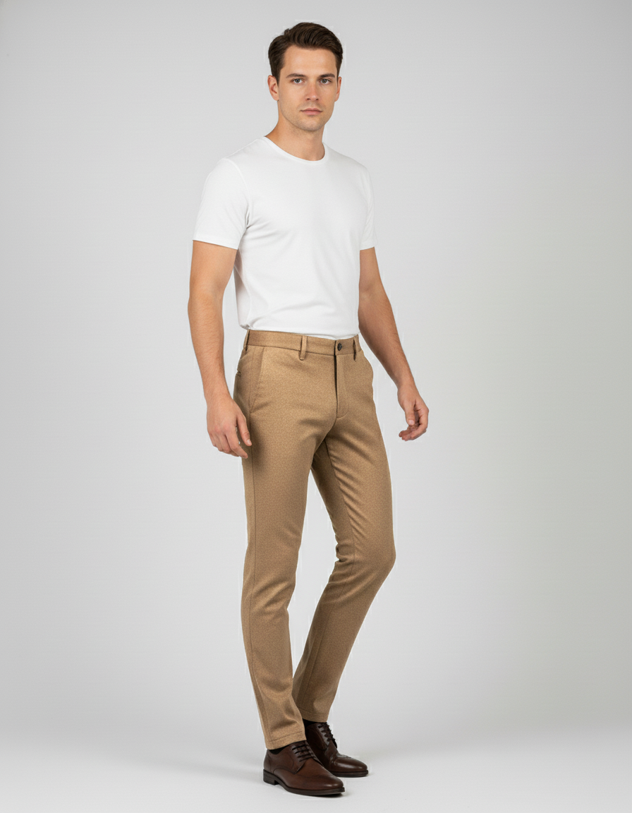 Camel Wool Chino