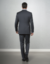 Washable Wool Suit: Dark Grey