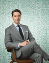 Dugdale Ash Grey Wool Flannel Dress Suit