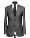 EThomas Wool Cashmere: Ash Mini Twill Jacket