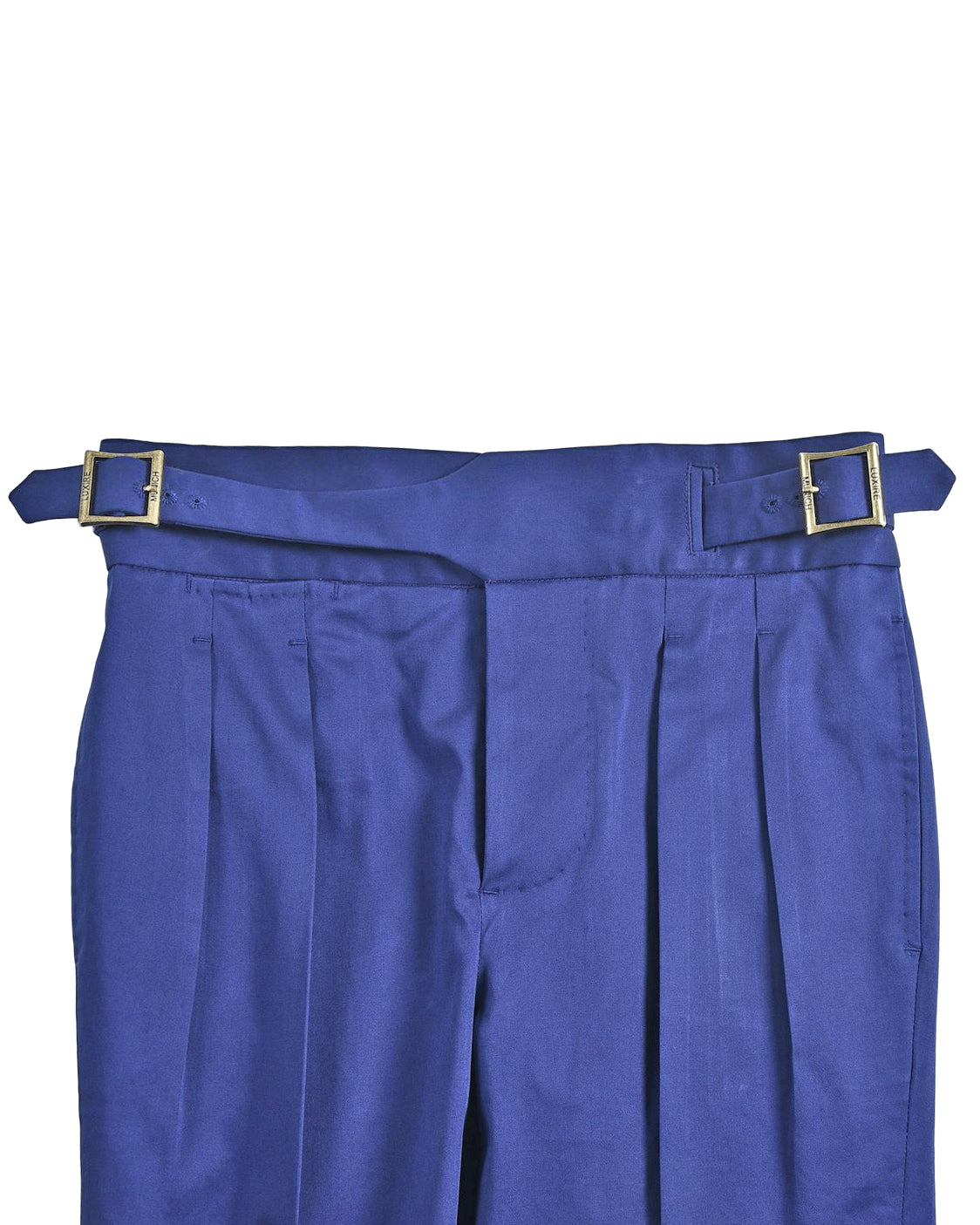 Dark Royal Blue Satin Cotton - 2