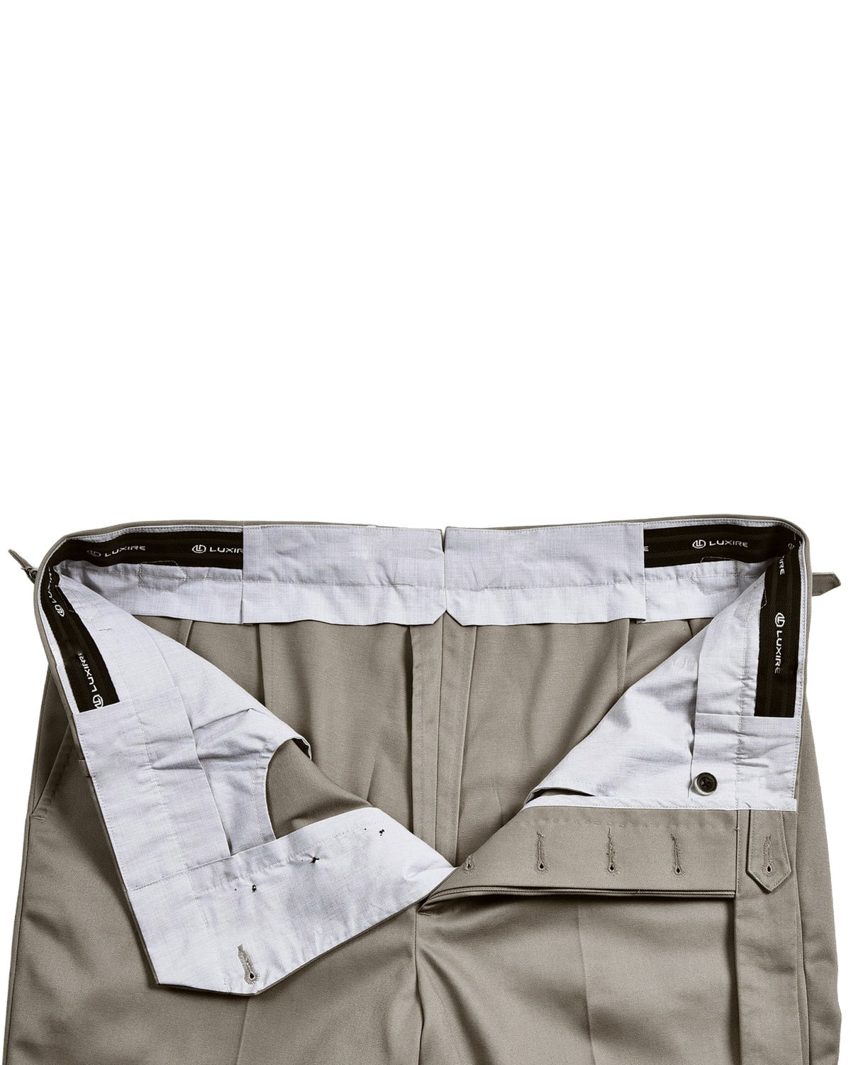 Brownish Grey Twill Chino - 5