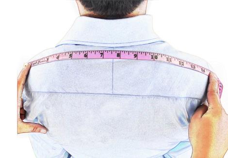 Body shoulders measurement