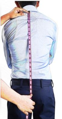 Body shirt length measurement