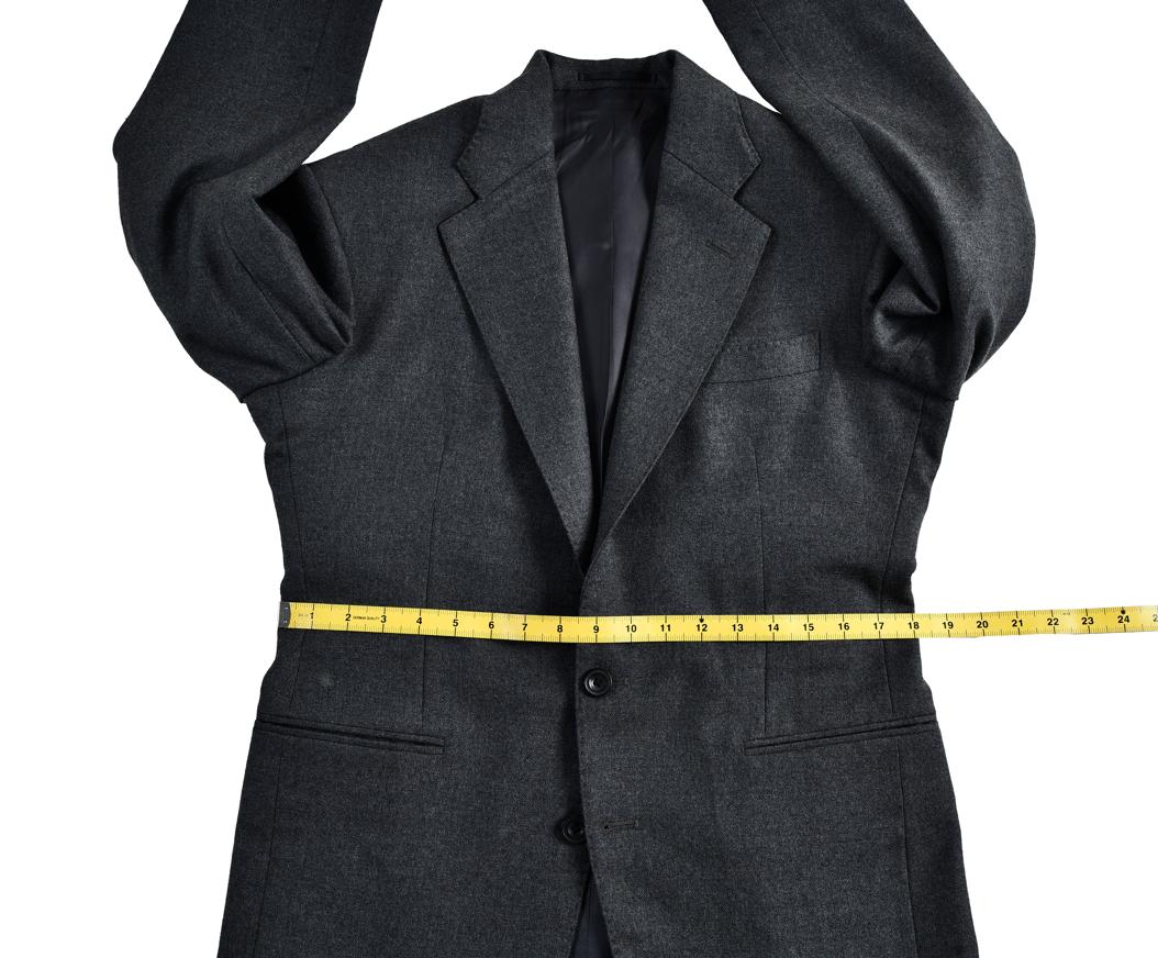 How to measure jacket midsection / waist