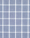 Navy Blue with White Grid Shirt